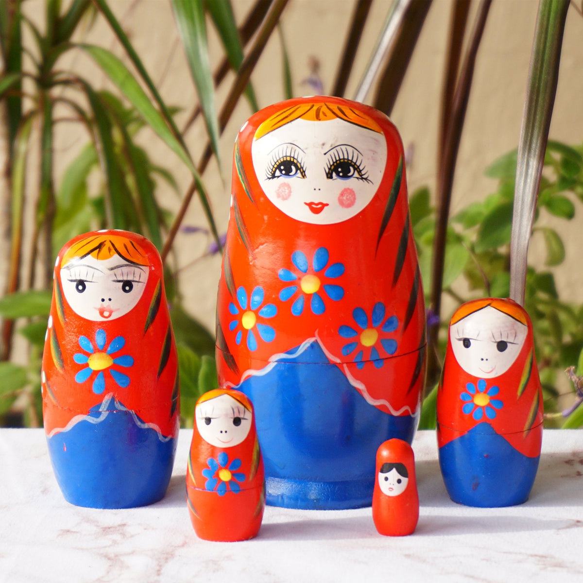 日本正規流通品 マトリョーシカ 6 Nesting dolls classic matryoshka 5