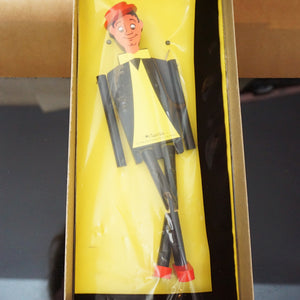 1968 Vintage Triple R Machine MR. TAP 'N' GO 9" Jig Doll Puppet Toy