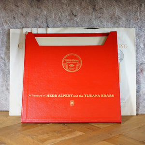 1974 HERB ALPERT and the TIJUANA BRASS plus BAJA MARIMBA BAND Treasury of 5 Vinyl Records Box Set