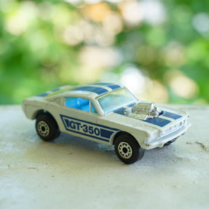 1970 Vintage Diecast MATCHBOX Superfast No. 23: GT 350 Ford Mustang Shelby. Made by Lesney.