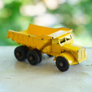 1963 Vintage MATCHBOX Series No. 6: Euclid Dump Truck. Made in England by Lesney.