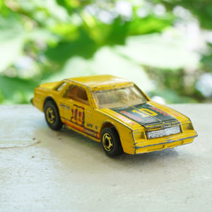 1980 Vintage HOT WHEELS Dodge Yellow Mirada Stocker Goodyear. Made by Mattel, Inc.