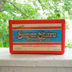 Vintage ERTL SuperStars Carrying Case with Two Trays. No. 964. Holds 24 Die-Cast Cars.