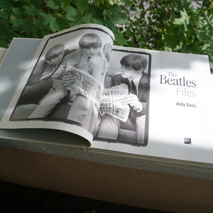 1998 Vintage BRAMLEY PUBLISHER The Beatles Files Book by Andy Davis. Printed in Italy.