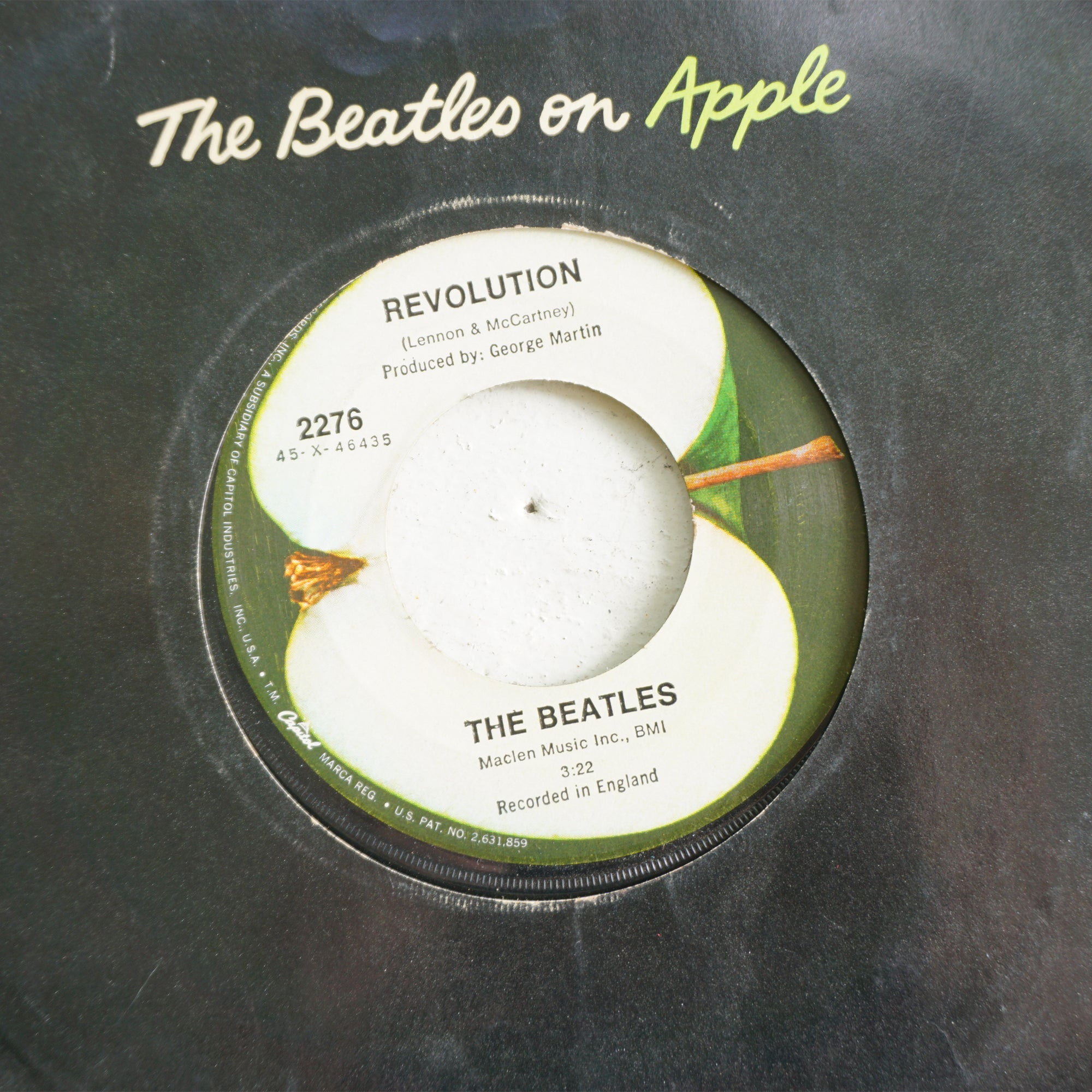 Vintage THE BEATLES 6 Records Collection, John Lennon-Paul McCartney. Catalog # 5810, 2276, 5651.