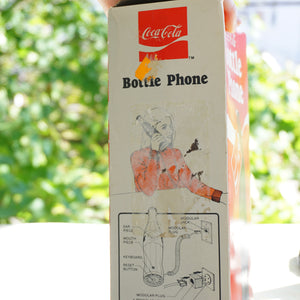 1983 Vintage COCA-COLA Bottle Shaped Full Feature Electronic Corded Phone. Model 5000. Made by Arrow Trading Company.