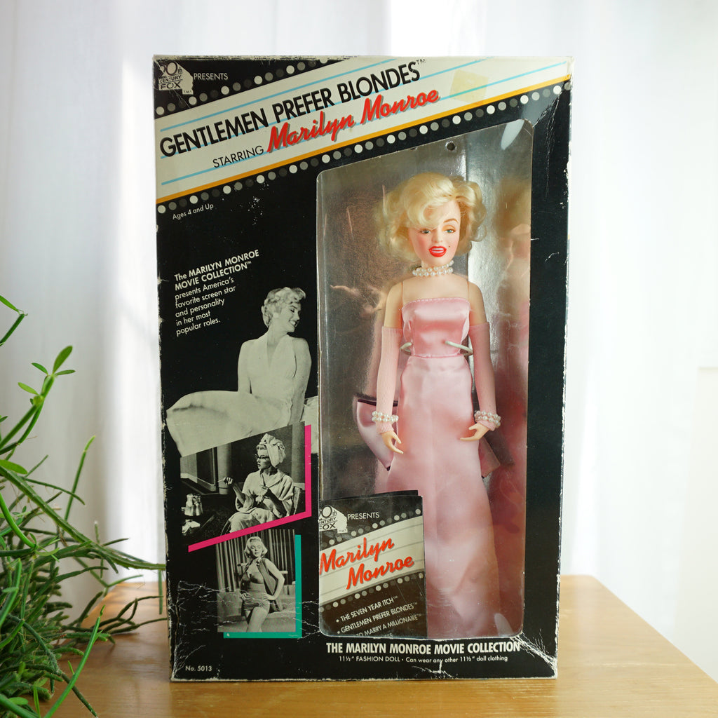 1982 Vintage "Gentlemen Prefer Blondes" MARILYN MONROE 11.5" Fashion Doll. TRISTAR No.5013