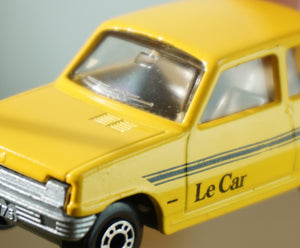1978 Vintage Diecast MATCHBOX Superfast #21 Yellow Renault 5TL. Made in England by Lesney. Mint in Box.