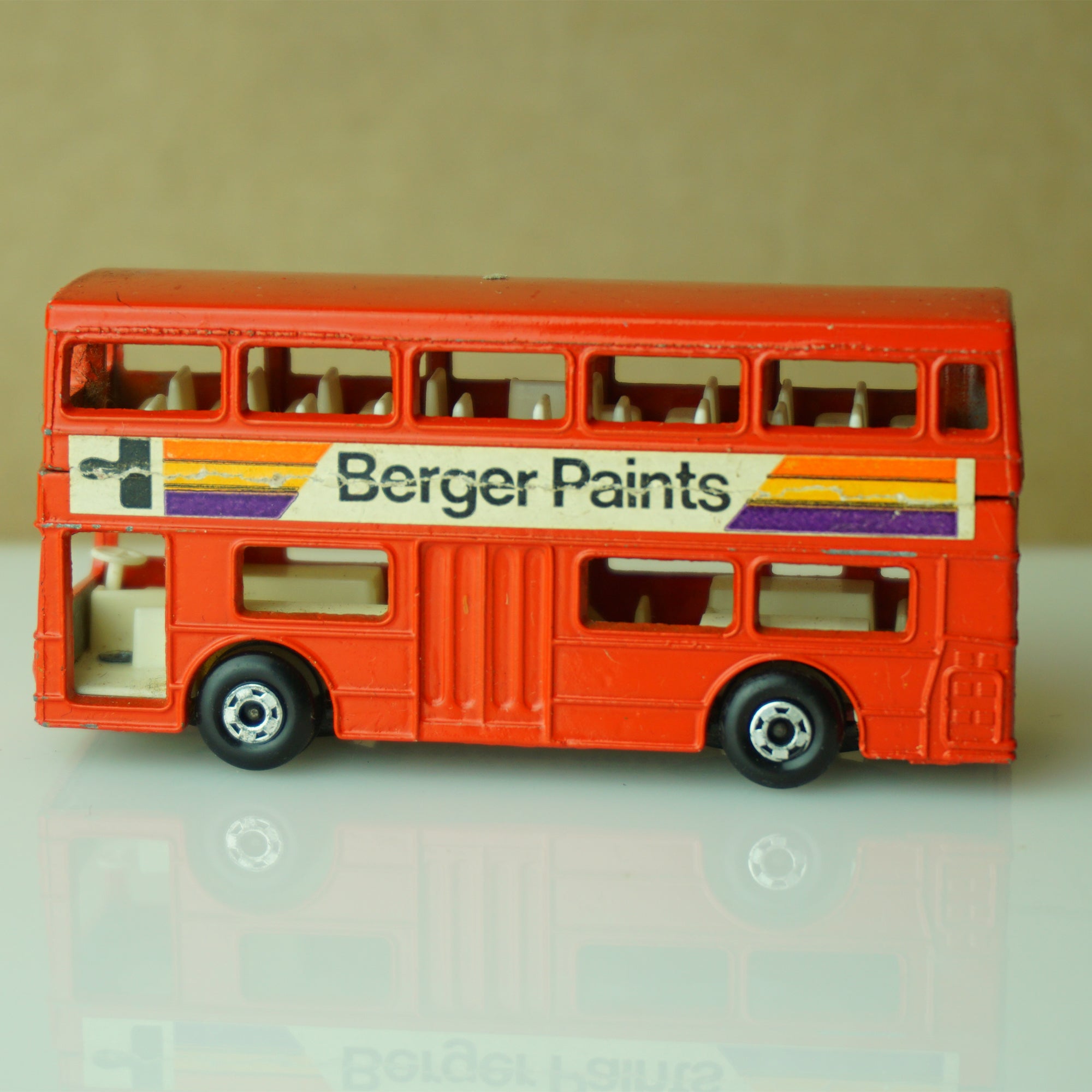 Matchbox double decker sales bus 1972