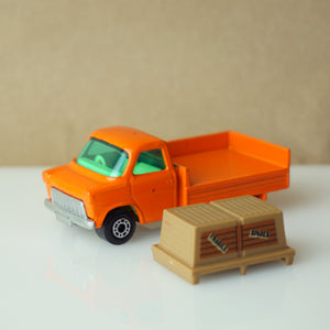 1977 Vintage Diecast MATCHBOX Superfast #66 Ford Transit Pickup Truck. Made in England by Lesney.