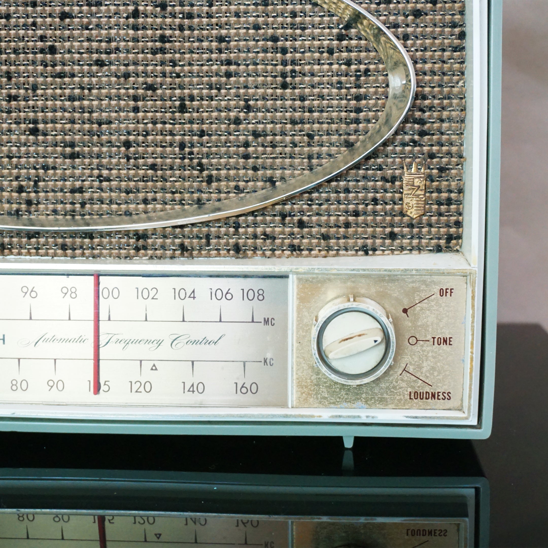 1959 Vintage ZENITH C725 AM FM Automatic Frequency Control Mint Radio