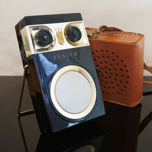 1956 MCM Vintage ZENITH Royal "500" 7-Transistor Radio w/ Bluetooth Technology
