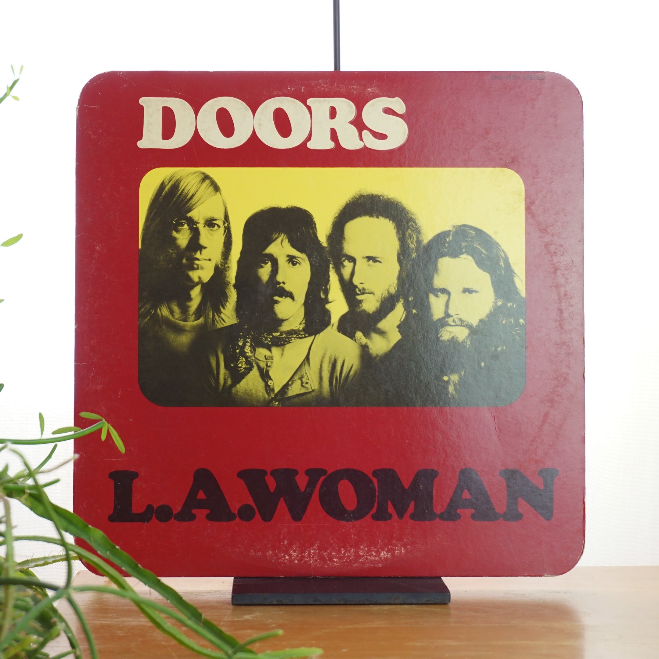 1971 Vintage E Elektra Records THE DOORS LA Woman Vinyl LP Record. EKS-75011.