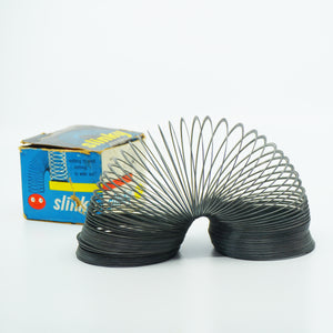 Mid-Centuiry 1960s Slinky Toy by James Industries. Original Box. Made in USA.