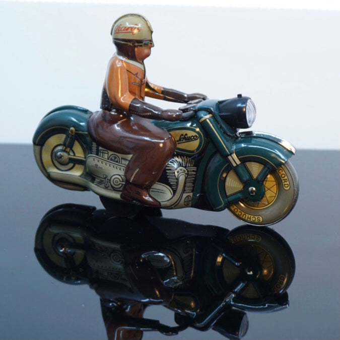 Tin Litho SCHUCO Motorcycle 