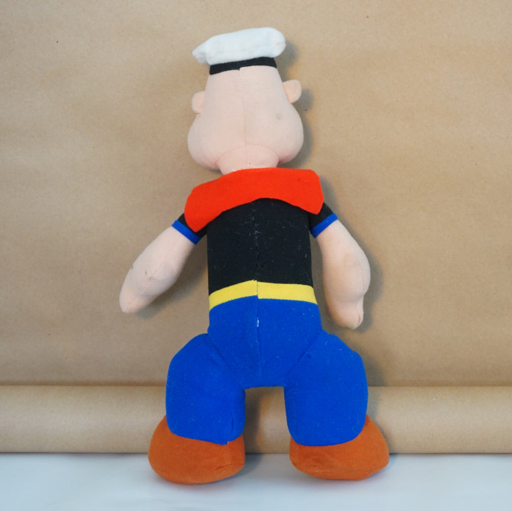 1992 PLAY BY PLAY Popeye the Sailor Man Plush Doll. 14" tall.
