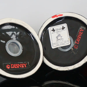 DISNEY Mickey Mouse and Minnie Ears Hats, Ceramic Salt & Pepper Shakers